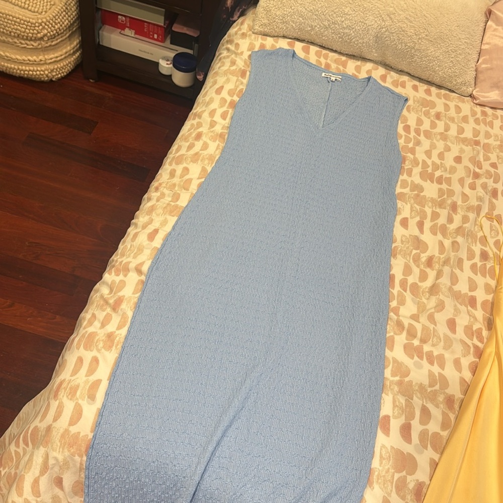 Reformation Palm Knit Dress in Light Blue *NWOT* - Picture 6 of 7